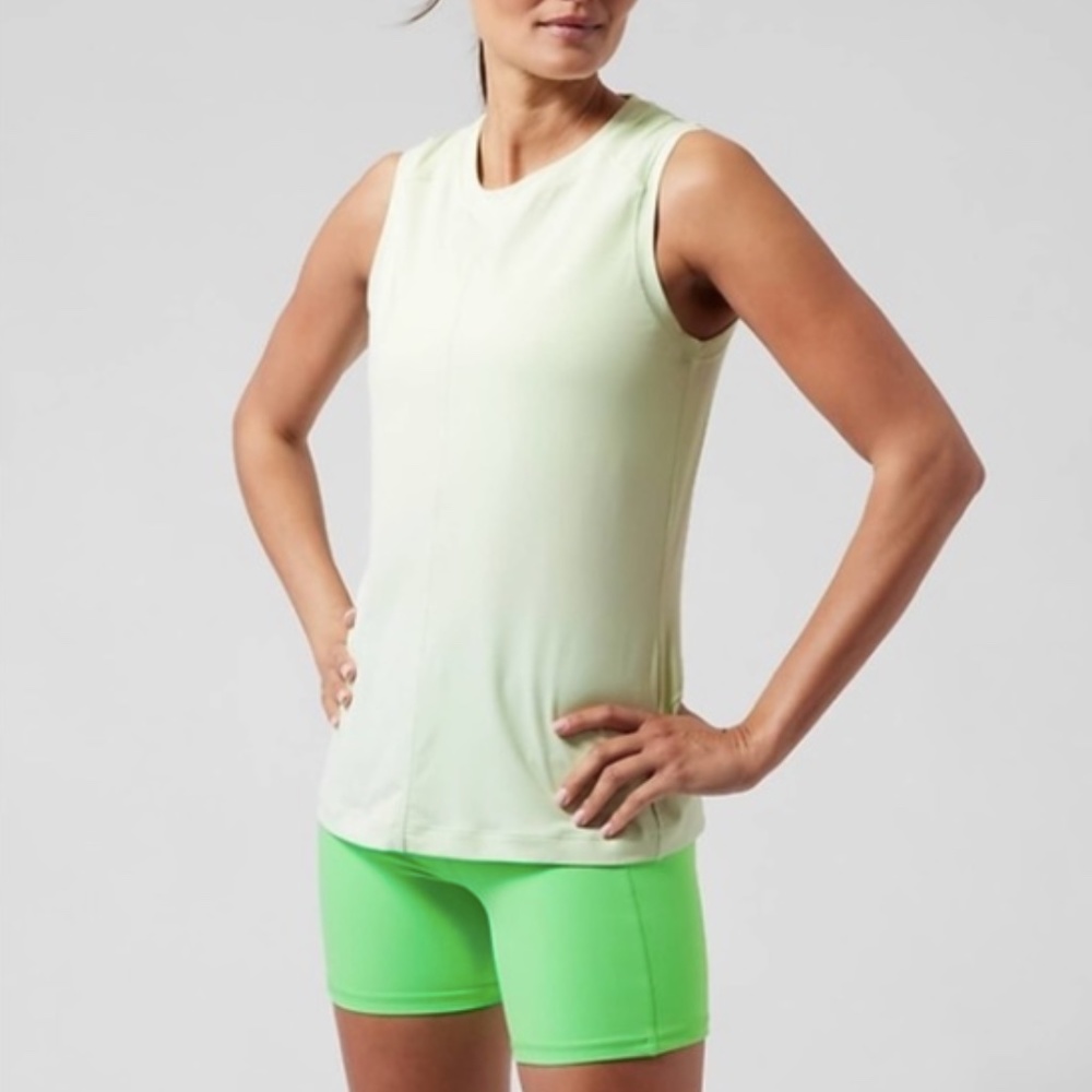 Athleta Sunchaser UPF Tank Top Calypso Mint Size XXS - Picture 2 of 11
